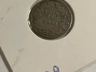 1 Franc 1909 Switzerland