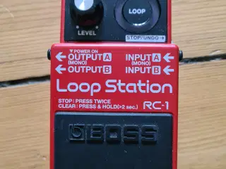 Boss loop pedal RC-1