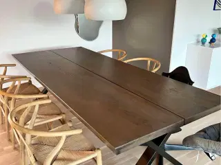 Plankebord i massivt egetræ