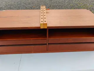 Teak skuffemodul til vangereol 