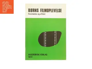 Børns filmoplevelse, forståelse og effekt (bog)