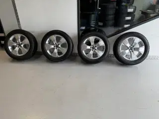 Originale 18” Volvo fælge med brugte vinterdæk