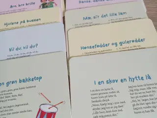 Børnebøger - rim og sange