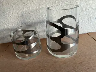 Stelton embrace vaser . Lille og stor 