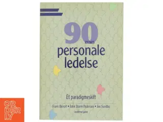 90ernes personaleledelse : et paradigmeskift (Bog)
