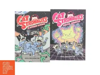 NYE CatStronauts: Bind 5 og 6 Slapdash Science og Digital Disaster af Drew Brockington (Bog)