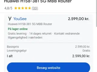 Huawei 5g router