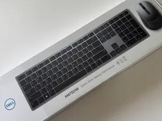 Dell tastatur og mus (nyt)