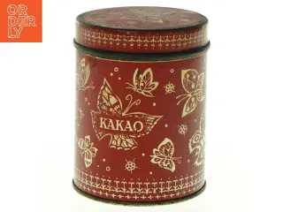 Vintage kakao dåse (str. H 12 cm)