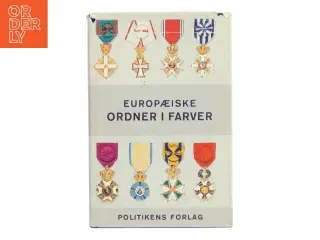 Europæiske ordner i farver (Bog)