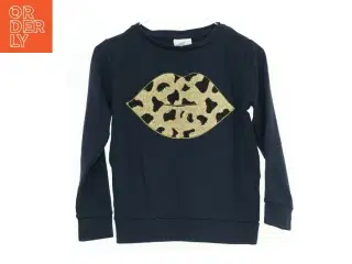 Langærmet trøje med leopardmønstret motiv fra The New (str. 110)