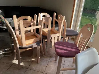 Spisebord stole
