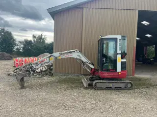 TAKEUCHI TB23R 2014 2800 timer 