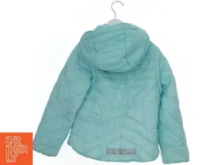 Lyseblå termojakke med hætte fra H&M (str. 128)