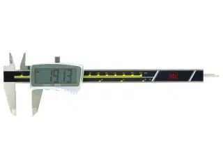 HAJ TECH 150mm digital skydelære med stort display mm/inch, auto-ON/OFF