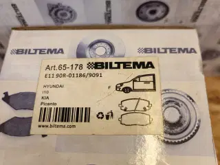 Komplet bremser til kia picanto hyundai i10