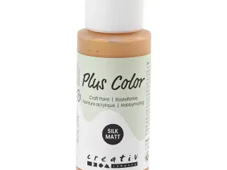 Plus Color Hobbymaling Guld, 60ml - Hurtig Tørring