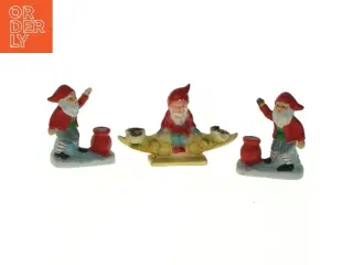 Gamle julelysholdere (str. 12 x 9 cm)