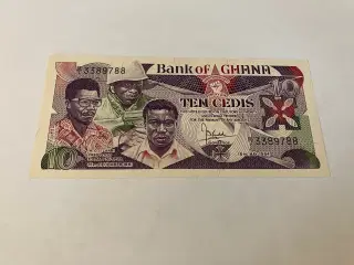 10 Cedis Ghana 1984