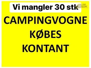 LMC campingvogne KØBES