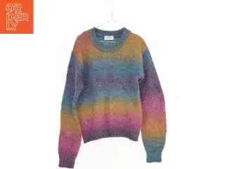 Strikket sweater med flerfarvet design fra D-XEL (str. 164)
