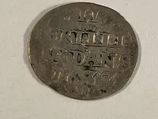 2 Skilling 1632 - Dårlig stand