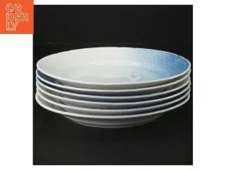 Kagetallerkener fra Bing Og Grøndal, mågestellet (str. 6 styk, ø 18 cm)