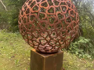 Corten højbed/bålsted/kunst
