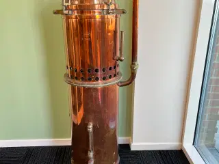 Kobber destillations apparat