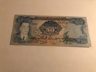50 Lempiras Honduras 1989