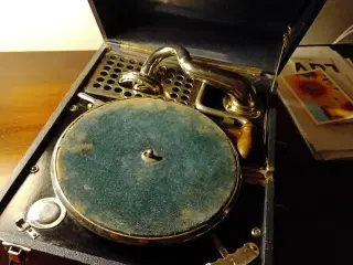 Polyphon rejse gramofon