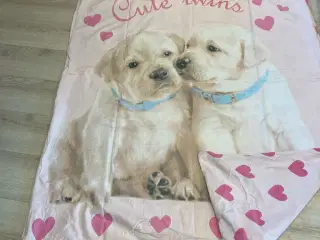 Sødt sengesæt med hunde