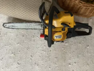 Sælger denne Stiga motorsav SP340, Virker godt.