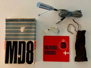 Beomic MD 8 med tilbehør.  