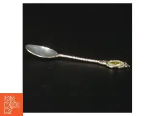 Sølvfarvet teske fra Silverplate Argente Verselbert (str. Længde. 11,5 cm)