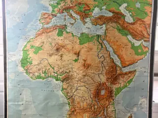 Kort over Afrika 