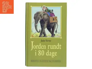 Jorden rundt i 80 dage (Ved Ole Jacobsen) af Jules Verne (Bog)