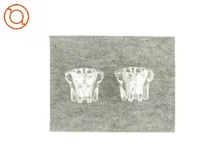 Lysestager 2 styk  (str. HØ: 6 x 7 cm)