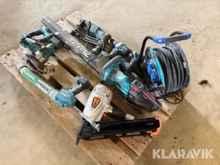 Håndværktøj blandet makita