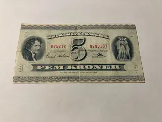 5 Kroner B8 1958