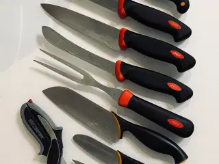 Diverse knive