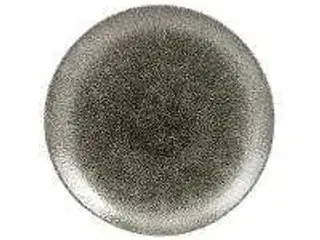 12 stk. Tallerken coupe sort 165 mm Studio Prints Raku Churchill