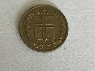 10 Aurar Iceland 1959