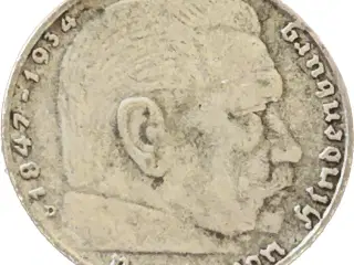 2 Reichsmark 1937 D