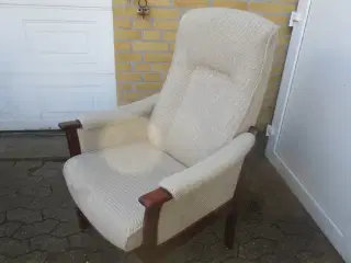 1 stk Farstrup otium lænestol Grå Stof 