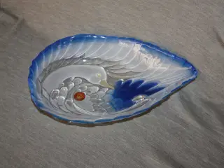 Tysk fad fra Walther glas L.: 29 cm B.: 19,5 cm