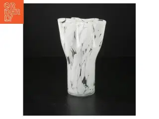 Dekorativ glasvase (str. 16 cm)