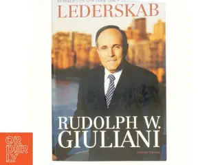 Lederskab (Bog) af Rudolph W.Guiliani