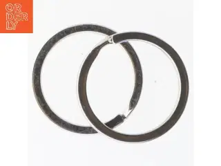 Nøgleringe i metal (str. Ø 3,5 cm)