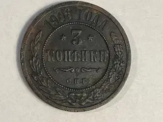 3 Kopeks Russia 1906